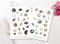 Preview: Winter Kochen Sticker Set